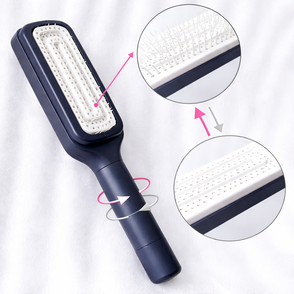 Cepillo Self-Cleaning para el cuidado de tu cabello